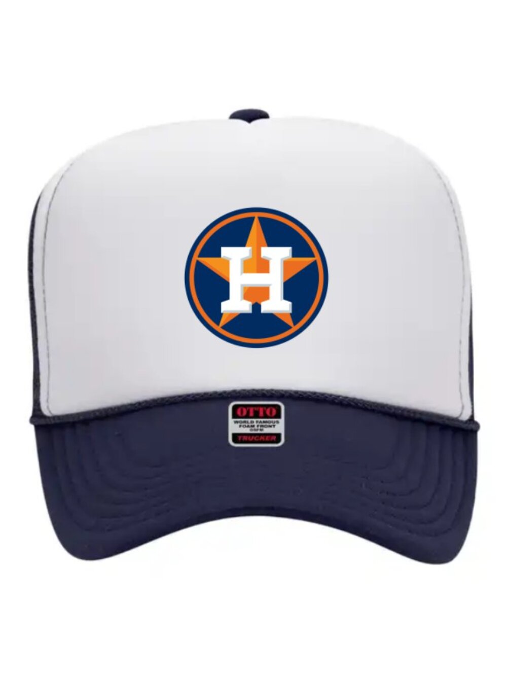 NEW - Houston Astros Hat - Astros Navy Trucker Hat